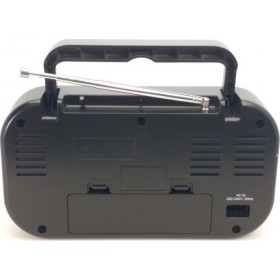 Akai APR-5112 Φορητό Ραδιόφωνο Μπαταρίας Μαύρο