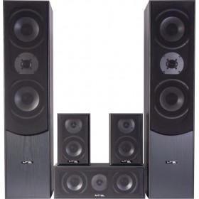LTC Audio Σετ Ηχείων Home Cinema 5.0 E1004BL 180W Black LTC Audio Σετ Ηχείων Home Cinema 5.0 E1004BL 180W Black