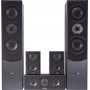 LTC Audio Σετ Ηχείων Home Cinema 5.0 E1004BL 180W Black