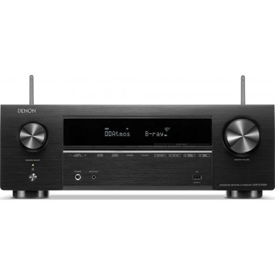 Denon AVR-S760H Ραδιοενισχυτής Home Cinema 4K/8K 7.2 Καναλιών με HDR και Dolby Atmos Μαύρος