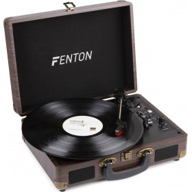Fenton RP115 Βαλιτσάκι Πικάπ με Προενίσχυση και Ενσωματωμένα Ηχεία Καφέ Ξύλο Fenton RP115 Βαλιτσάκι Πικάπ με Προενίσχυση και Ενσωματωμένα Ηχεία Καφέ Ξύλο