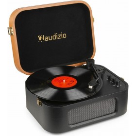 Audizio RP315 Βαλιτσάκι Πικάπ με Προενίσχυση και Ενσωματωμένα Ηχεία Μαύρο Audizio RP315 Βαλιτσάκι Πικάπ με Προενίσχυση και Ενσωματωμένα Ηχεία Μαύρο