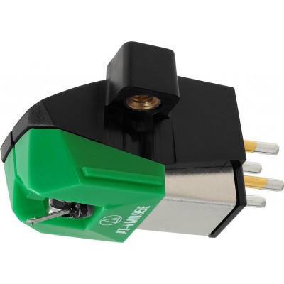 Audio Technica Κεφαλή Πικάπ AT-VM95E Κινητού Μαγνήτη σε Πράσινο Χρώμα