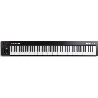 M-Audio Midi Keyboard Keystation 88 MK3 με 88 Πλήκτρα σε Μαύρο Χρώμα