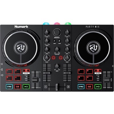 Numark DJ Controller Party Mix Mk-II σε Μαύρο Χρώμα