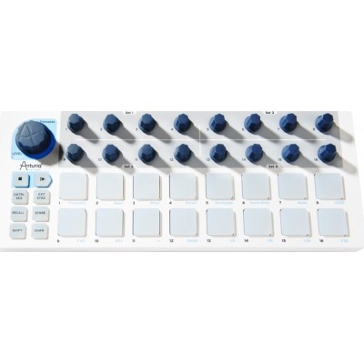 Arturia Midi Controller BeatStep σε Λευκό Χρώμα