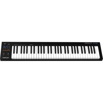 Nektar Midi Keyboard Impact GX με 61 Πλήκτρα σε Μαύρο Χρώμα