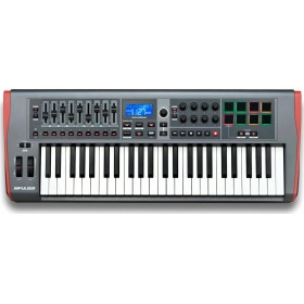 Novation Midi Keyboard Impulse με 49 Πλήκτρα σε Γκρι Χρώμα Novation Midi Keyboard Impulse με 49 Πλήκτρα σε Γκρι Χρώμα