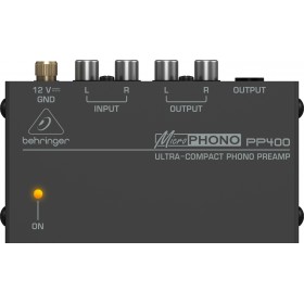 Behringer PP400 Phono Preamp Black