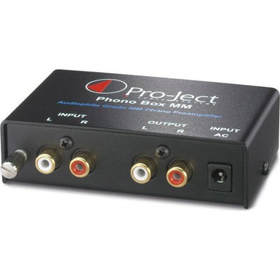 Pro-Ject Audio Phono Box MM Phono Preamp Black