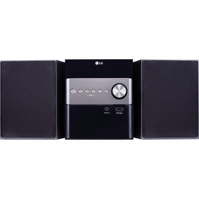 LG Ηχοσύστημα 2.0 CM1560 Micro 10W με CD Player και Bluetooth Μαύρο