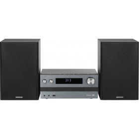 Kenwood Ηχοσύστημα 2.0 M-918DAB-H 100W με CD / Digital Media Player και Bluetooth Ανθρακί