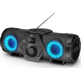 JVC Ηχοσύστημα 2.0 Boomblaster NB200BT 60W με CD / Digital Media Player και Bluetooth Μαύρο
