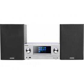 "Kenwood Ηχοσύστημα 2.0 M-9000S 100W με CD / Digital Media Player Kenwood Ηχοσύστημα 2.0 M-9000S 100W με CD / Digital Media Player, WiFi και Bluetooth Ασημί