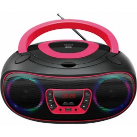 Denver Φορητό Ηχοσύστημα TCL-212BT με Bluetooth / CD / USB / Ραδιόφωνο σε Ροζ ΧρώμαΚωδικός: 111141300011  Denver Φορητό Ηχοσύστημα TCL-212BT με Bluetooth / CD / USB / Ραδιόφωνο σε Ροζ ΧρώμαΚωδικός: 111141300011