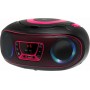 Denver Φορητό Ηχοσύστημα TCL-212BT με Bluetooth / CD / USB / Ραδιόφωνο σε Ροζ ΧρώμαΚωδικός: 111141300011 