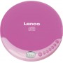 Lenco Φορητό Ηχοσύστημα CD-011 με CD / Ραδιόφωνο σε Ροζ Χρώμα