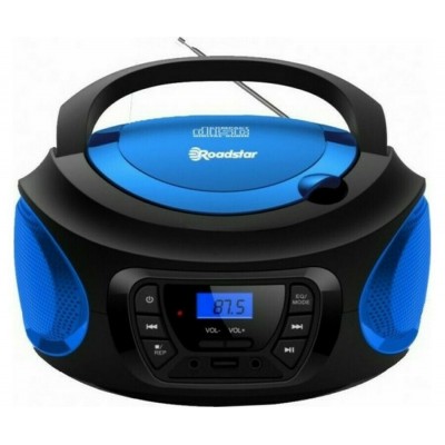 Roadstar Φορητό Ηχοσύστημα CDR-365U με CD / MP3 / USB / Ραδιόφωνο σε Μπλε ΧρώμαΚωδικός: CDR-365U/BL 