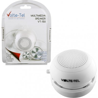 Volte-Tel VT-150B Φορητό Ηχείο White