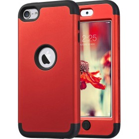 ULAK IPod Touch Case 5/6/7 Generation Red ULAK IPod Touch Case 5/6/7 Generation Red