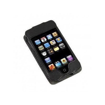 Logic3 Leather Jacket Black (iPod Touch 4th Gen)