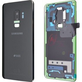 Samsung Καπάκι Μπαταρίας Μαύρο για Galaxy S9+ Duos