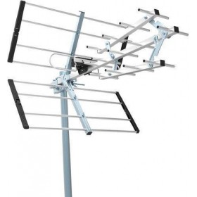 Telco UHF-366 Εξωτερική Κεραία Τηλεόρασης (δεν απαιτεί τροφοδοσία) σε Μαύρο Χρώμα Σύνδεση με Ομοαξονικό (Coaxial) Καλώδιο Telco UHF-366 Εξωτερική Κεραία Τηλεόρασης (δεν απαιτεί τροφοδοσία) σε Μαύρο Χρώμα Σύνδεση με Ομοαξονικό (Coaxial) Καλώδιο