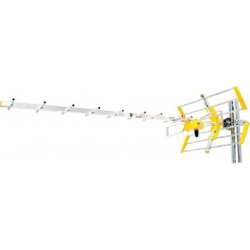 Vikar YAGI C9 Εξωτερική Κεραία Τηλεόρασης (δεν απαιτεί τροφοδοσία) σε Πορτοκαλί Χρώμα Σύνδεση με Ομοαξονικό (Coaxial) Καλώδιο Vikar YAGI C9 Εξωτερική Κεραία Τηλεόρασης (δεν απαιτεί τροφοδοσία) σε Πορτοκαλί Χρώμα Σύνδεση με Ομοαξονικό (Coaxial) Καλώδιο