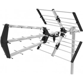 Emos EM-16LTE Εξωτερική Κεραία Τηλεόρασης (δεν απαιτεί τροφοδοσία) σε Μαύρο Χρώμα Σύνδεση με Ομοαξονικό (Coaxial) Καλώδιο Emos EM-16LTE Εξωτερική Κεραία Τηλεόρασης (δεν απαιτεί τροφοδοσία) σε Μαύρο Χρώμα Σύνδεση με Ομοαξονικό (Coaxial) Καλώδιο