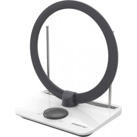 Greentek UVR-AV553 Εσωτερική Κεραία Τηλεόρασης (απαιτεί τροφοδοσία) σε Γκρι Χρώμα Σύνδεση με Ομοαξονικό (Coaxial) Καλώδιο Greentek UVR-AV553 Εσωτερική Κεραία Τηλεόρασης (απαιτεί τροφοδοσία) σε Γκρι Χρώμα Σύνδεση με Ομοαξονικό (Coaxial) Καλώδιο