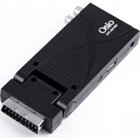 Osio OST-2651MD Ψηφιακός Δέκτης Mpeg-4 Full HD (1080p) με Λειτουργία PVR (Εγγραφή σε USB) Σύνδεσεις SCART / HDMI / USB