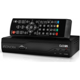 Sonora DVB T2-001 Ψηφιακός Δέκτης Mpeg-4 Full HD (1080p) με Λειτουργία PVR (Εγγραφή σε USB) Σύνδεσεις SCART / HDMI / USB Sonora DVB T2-001 Ψηφιακός Δέκτης Mpeg-4 Full HD (1080p) με Λειτουργία PVR (Εγγραφή σε USB) Σύνδεσεις SCART / HDMI / USB