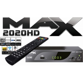 MAX T2020HD DVB-T2 Ψηφιακός Δέκτης Mpeg-4 Full HD (1080p) με Λειτουργία PVR (Εγγραφή σε USB) Σύνδεσεις SCART / HDMI / USB MAX T2020HD DVB-T2 Ψηφιακός Δέκτης Mpeg-4 Full HD (1080p) με Λειτουργία PVR (Εγγραφή σε USB) Σύνδεσεις SCART / HDMI / USB
