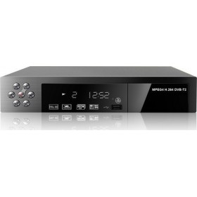 DVB84 Ψηφιακός Δέκτης Mpeg-4 Full HD (1080p) με Λειτουργία PVR (Εγγραφή σε USB) Σύνδεσεις HDMI / USB