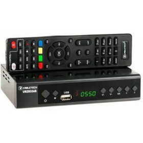 Cabletech DVB-T2 HEVC H.265 URZ0336B Ψηφιακός Δέκτης Mpeg-4 Full HD (1080p) με Λειτουργία PVR (Εγγραφή σε USB) Σύνδεσεις SCART / Cabletech DVB-T2 HEVC H.265 URZ0336B Ψηφιακός Δέκτης Mpeg-4 Full HD (1080p) με Λειτουργία PVR (Εγγραφή σε USB) Σύνδεσεις SCART /