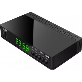 V-Tech Z2021 T2 H.265 Ψηφιακός Δέκτης Mpeg-4 Full HD (1080p) με Λειτουργία PVR (Εγγραφή σε USB) Σύνδεσεις SCART / HDMI / USB V-Tech Z2021 T2 H.265 Ψηφιακός Δέκτης Mpeg-4 Full HD (1080p) με Λειτουργία PVR (Εγγραφή σε USB) Σύνδεσεις SCART / HDMI / USB