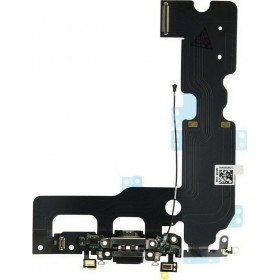 Καλωδιοταινία με Θύρα Φόρτισης Black (iPhone 7 Plus)