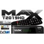 MAX 2019 HD DVB-T2 Ψηφιακός Δέκτης Mpeg-4 Full HD (1080p) με Λειτουργία PVR (Εγγραφή σε USB) Σύνδεσεις SCART / HDMI / USB