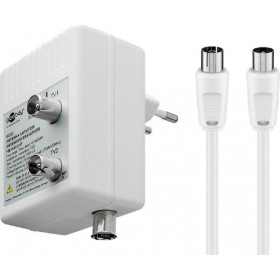 Goobay Two-Device Antenna Amplifier DVB-T / DVB-T2 / DVB-C