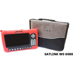 "Satlink Ψηφιακό Πεδιόμετρo WS-6980 DVB-C / DVB-S / DVB-S2 / DVB-T / DVB-T2 με Οθόνη 7""" Satlink Ψηφιακό Πεδιόμετρo WS-6980 DVB-C / DVB-S / DVB-S2 / DVB-T / DVB-T2 με Οθόνη 7"