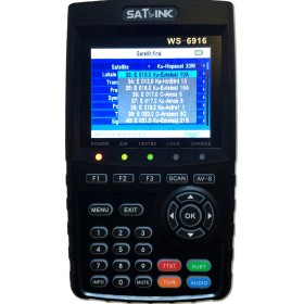 "Satlink Ψηφιακό Πεδιόμετρo WS-6916 DVB-S / DVB-S2 με Οθόνη 3.5""" Satlink Ψηφιακό Πεδιόμετρo WS-6916 DVB-S / DVB-S2 με Οθόνη 3.5"