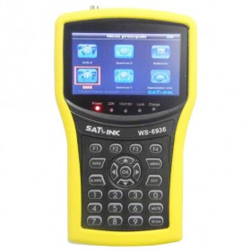 Satlink Ψηφιακό Πεδιόμετρo WS-6936 DVB-S / DVB-T με Οθόνη Satlink Ψηφιακό Πεδιόμετρo WS-6936 DVB-S / DVB-T με Οθόνη