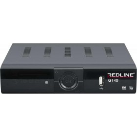 Redline Δορυφορικός Αποκωδικοποιητής G140 HD Plus Full HD (1080p) DVB-S2 με Ενσωματωμένο Wi-Fi σε Μαύρο Χρώμα Redline Δορυφορικός Αποκωδικοποιητής G140 HD Plus Full HD (1080p) DVB-S2 με Ενσωματωμένο Wi-Fi σε Μαύρο Χρώμα