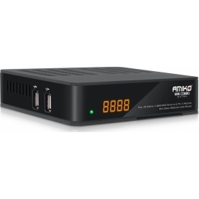 Amiko Δορυφορικός Αποκωδικοποιητής Mini Combo Extra Full HD (1080p) DVB-C / DVB-S2 / DVB-T2 με Λειτουργία Εγγραφής PVR σε Μαύρο  Amiko Δορυφορικός Αποκωδικοποιητής Mini Combo Extra Full HD (1080p) DVB-C / DVB-S2 / DVB-T2 με Λειτουργία Εγγραφής PVR σε Μαύρο