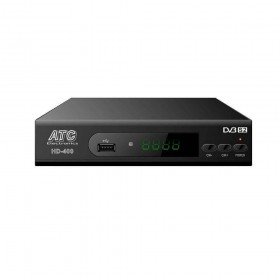 ATC Δορυφορικός Αποκωδικοποιητής HD400 Full HD (1080p) DVB-S / DVB-S2 σε Μαύρο Χρώμα ATC Δορυφορικός Αποκωδικοποιητής HD400 Full HD (1080p) DVB-S / DVB-S2 σε Μαύρο Χρώμα