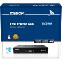 Edision Δορυφορικός Αποκωδικοποιητής OS Mini 4K UHD DVB-S2X με Λειτουργία Εγγραφής PVR και Ενσωματωμένο Wi-Fi σε Μαύρο Χρώμα