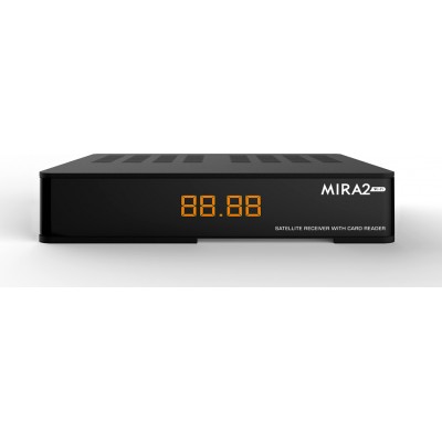 Amiko Δορυφορικός Αποκωδικοποιητής Mira2 Full HD (1080p) DVB-S / DVB-S2 με Ενσωματωμένο Wi-Fi σε Μαύρο Χρώμα