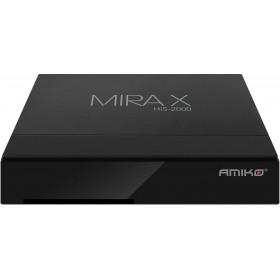 Amiko Δορυφορικός Αποκωδικοποιητής Mirax HIS-2000 Full HD (1080p) DVB-S2X σε Μαύρο Χρώμα Amiko Δορυφορικός Αποκωδικοποιητής Mirax HIS-2000 Full HD (1080p) DVB-S2X σε Μαύρο Χρώμα