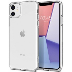 Spigen Liquid Crystal Back Cover Σιλικόνης Crystal Clear (iPhone 11)