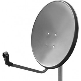 Arli Steel Satellite Antenna 60cm Grey Δορυφορικό Πιάτο 60cm από Ατσάλι Arli Steel Satellite Antenna 60cm Grey Δορυφορικό Πιάτο 60cm από Ατσάλι